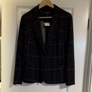 Liverpool Black Checkered Blazer